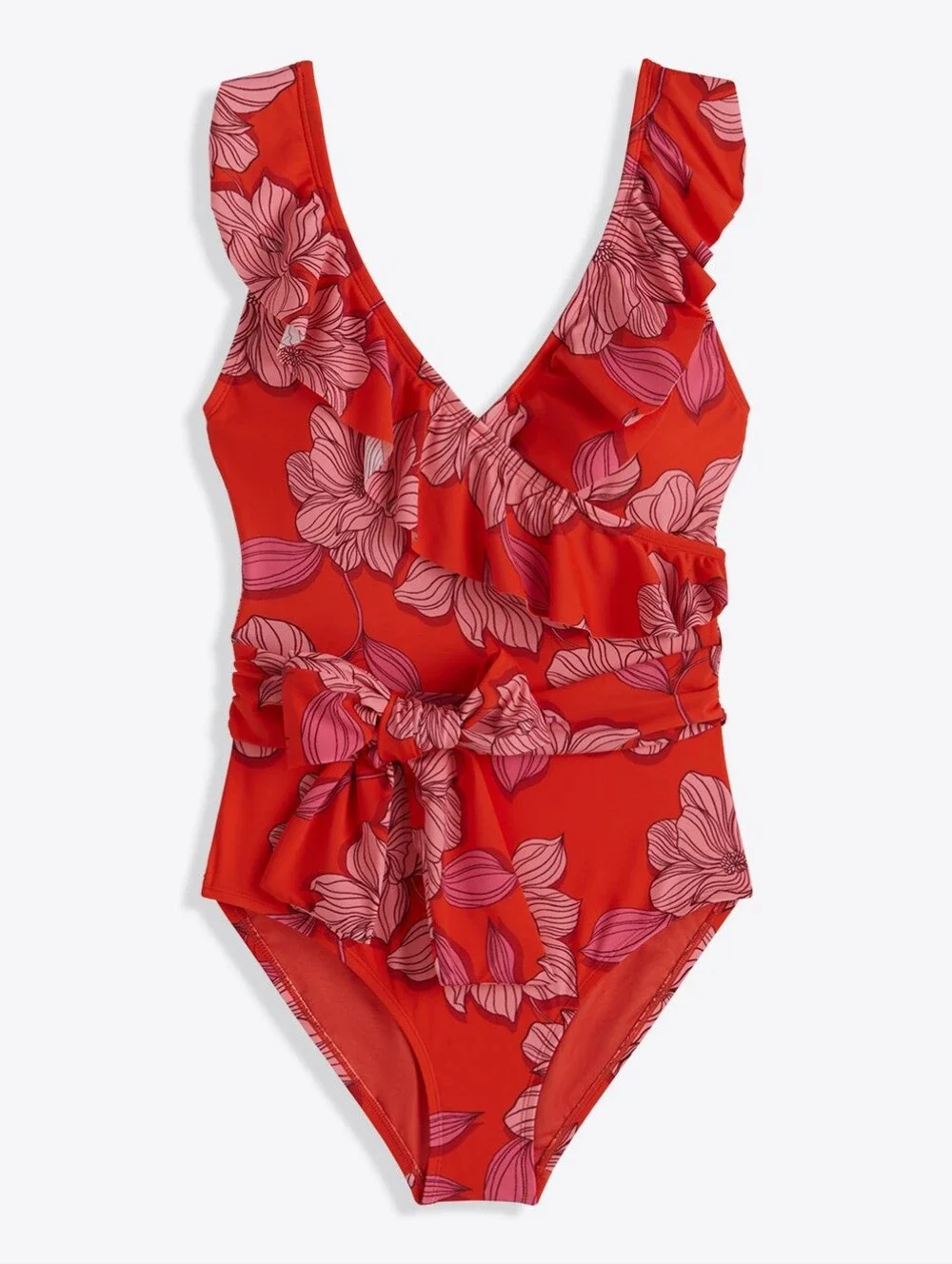 NEW Draper James Red Magnolia Swimsuit